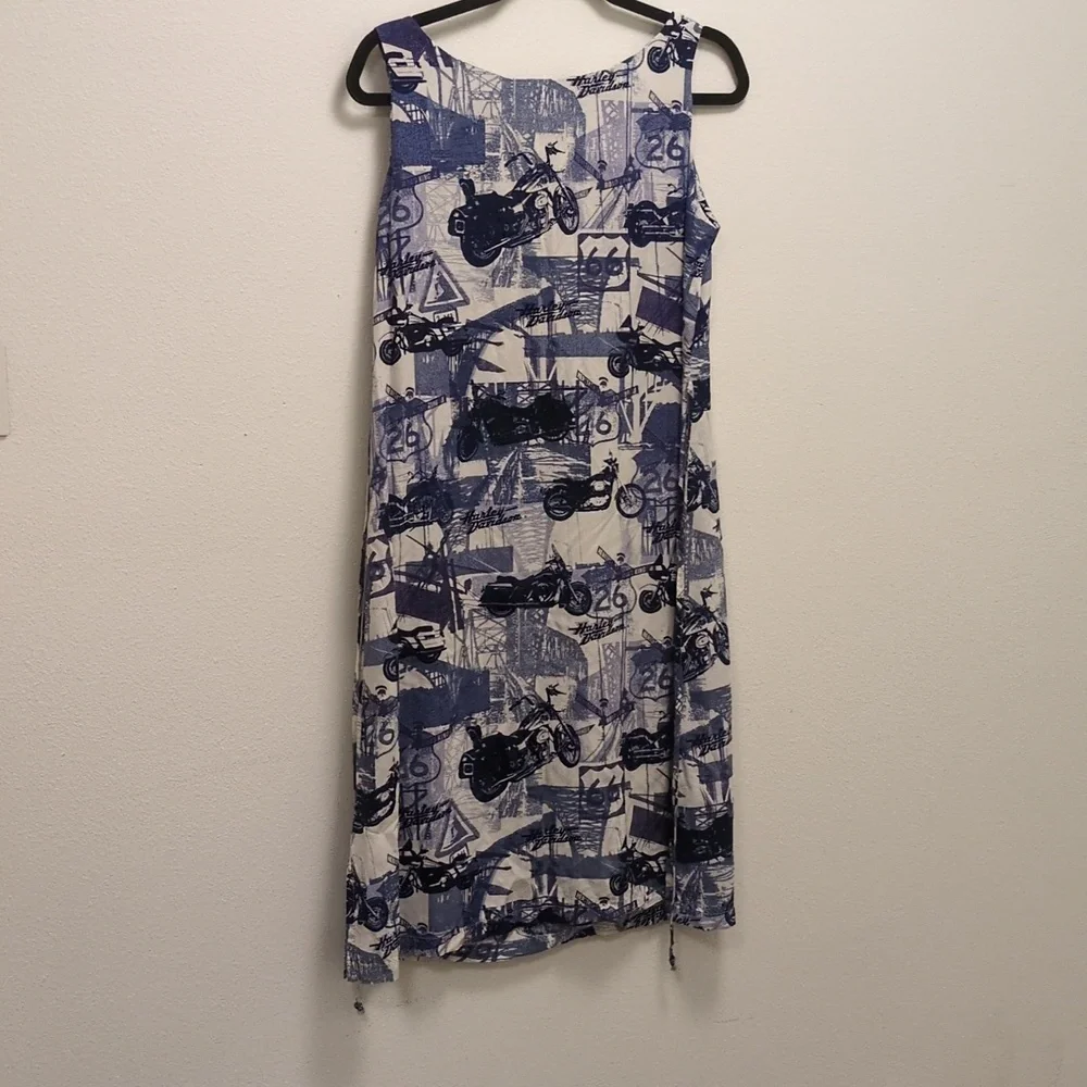 Harley Davidson Route 66 Vintage Shift Dress - Festival - Graphic Design - Bold - Picture 7 of 13